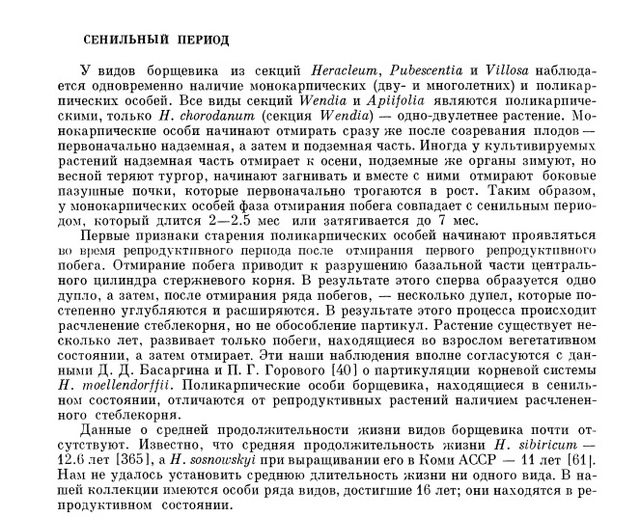 книга Сациперовой «Борщевики флоры СССР» - поликарпики
